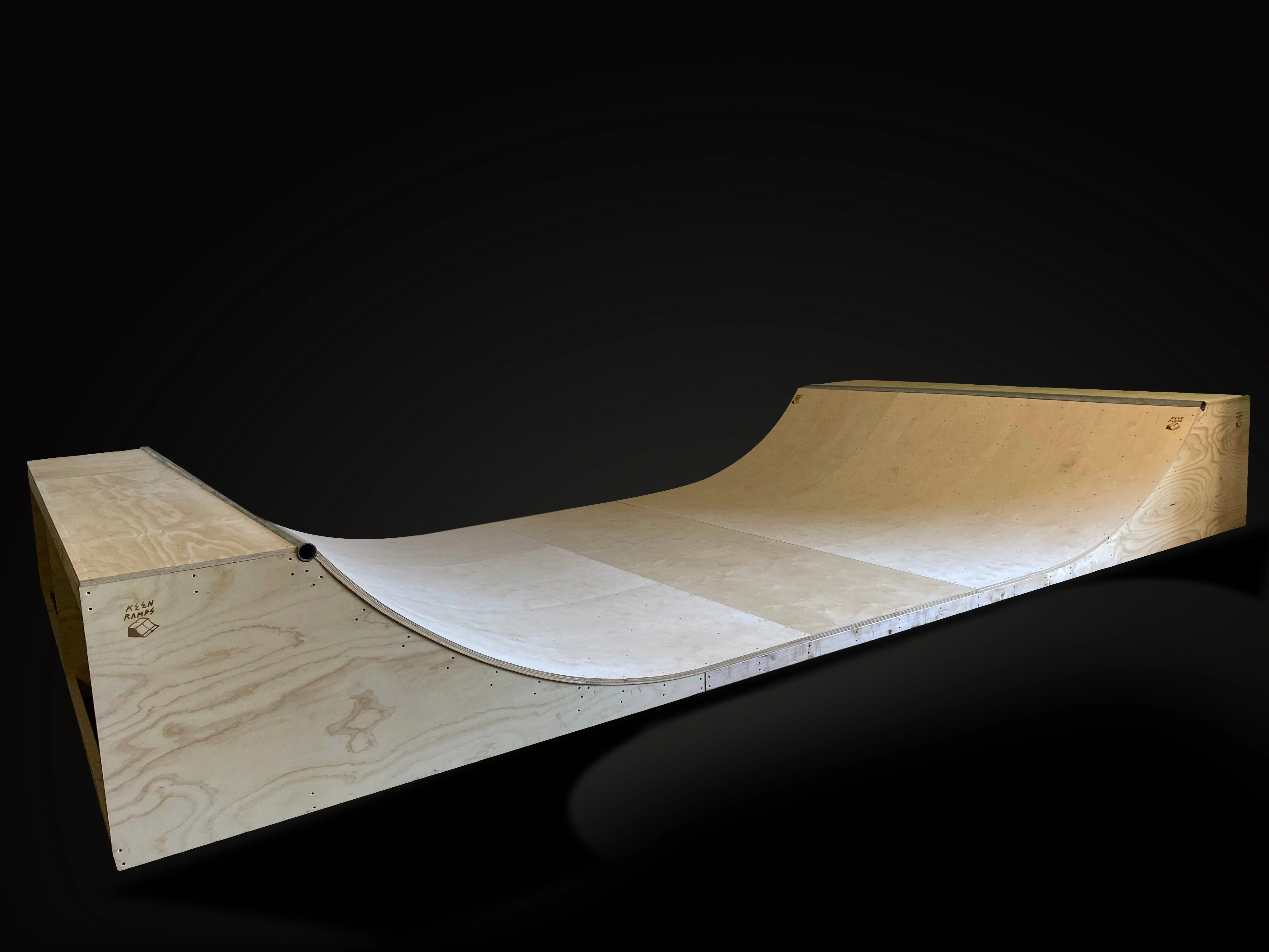 Keen Ramps 3' x 12' Mini Half Pipe - Image 5
