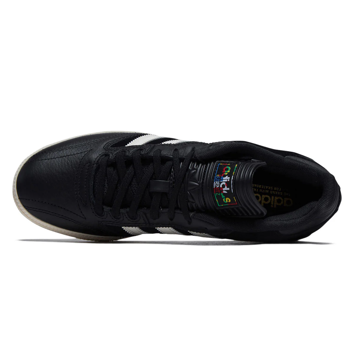 Adidas Busenitz Shoes - Core Black/Chalk White/Gold Metallic - Image 3