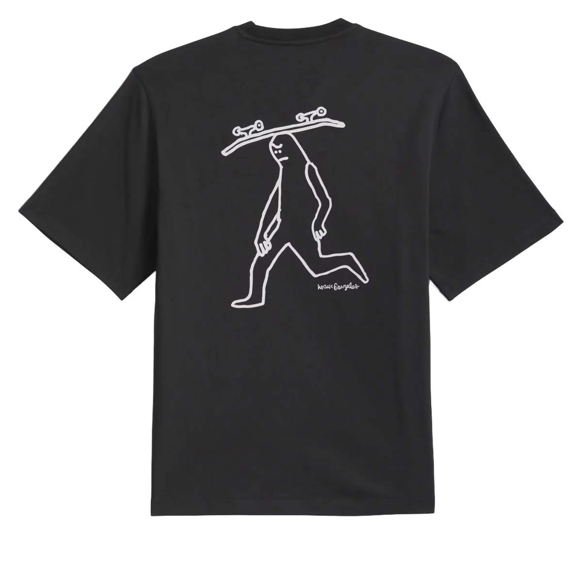 Adidas Gonz Spot T-Shirt - Black/Ice Purple - Image 2