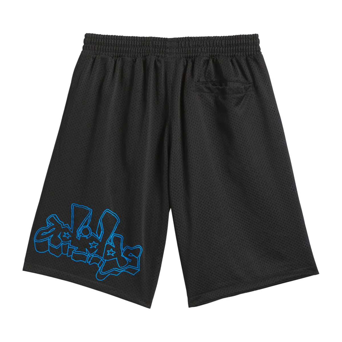 Adidas Kogan Shorts - Black/Lucid Ray Blue - Image 2