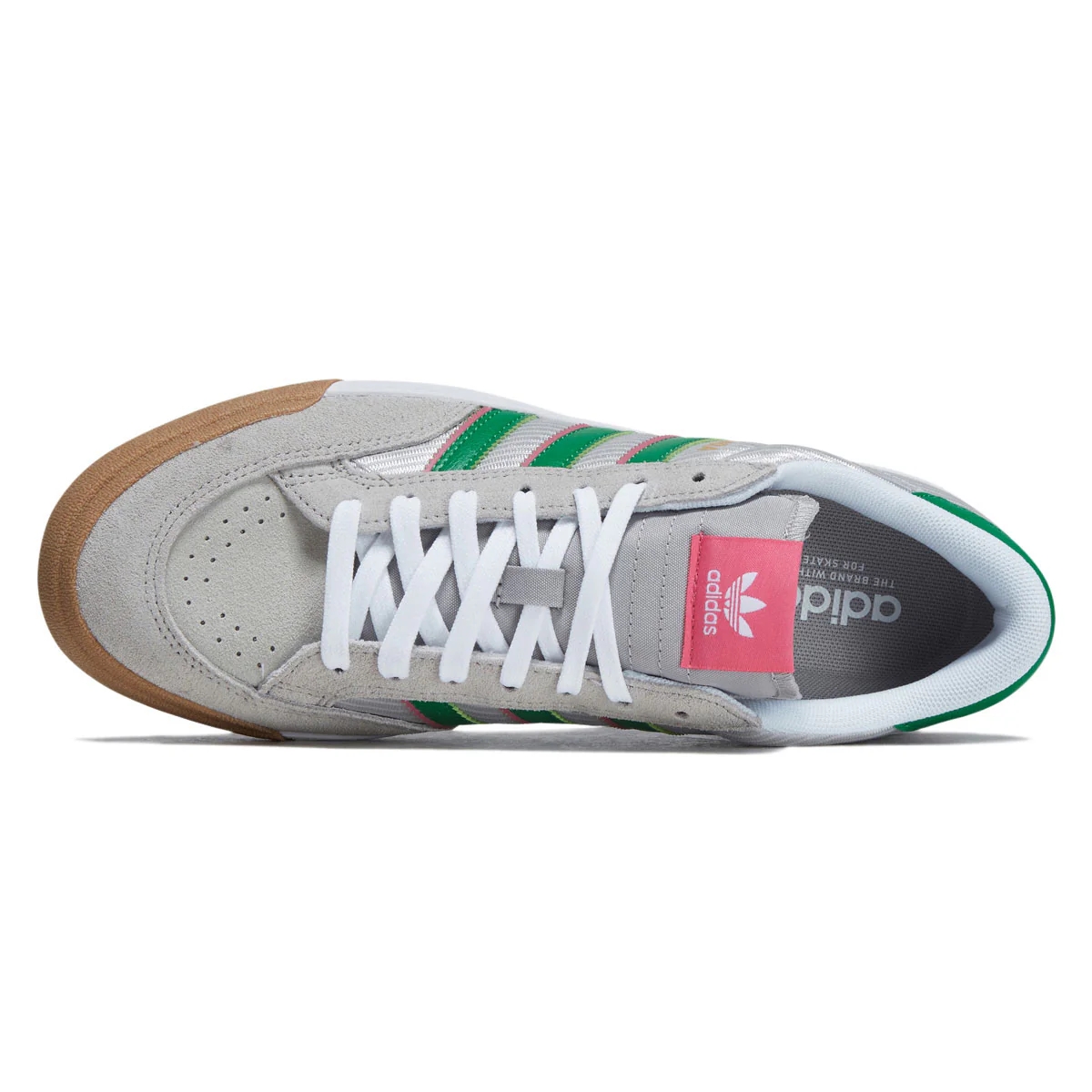 Adidas Nora Shoes - Grey/Green/Pink Fusion - Image 3