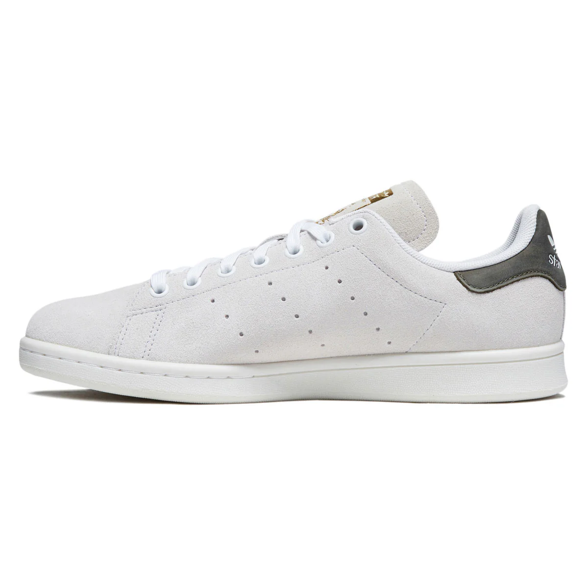 Adidas Stan Smith ADV Shoes - Crystal White/Olive Strata/Gold Metallic - Image 2