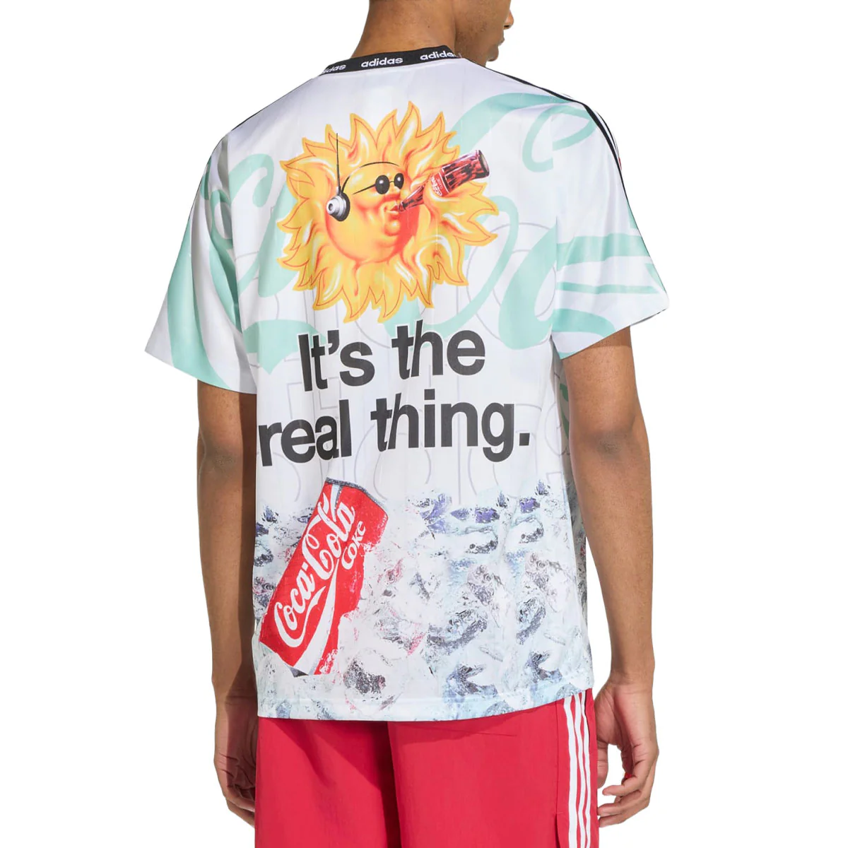 Adidas x Coca Cola Mashup Jersey - White/Multi Color - Image 3