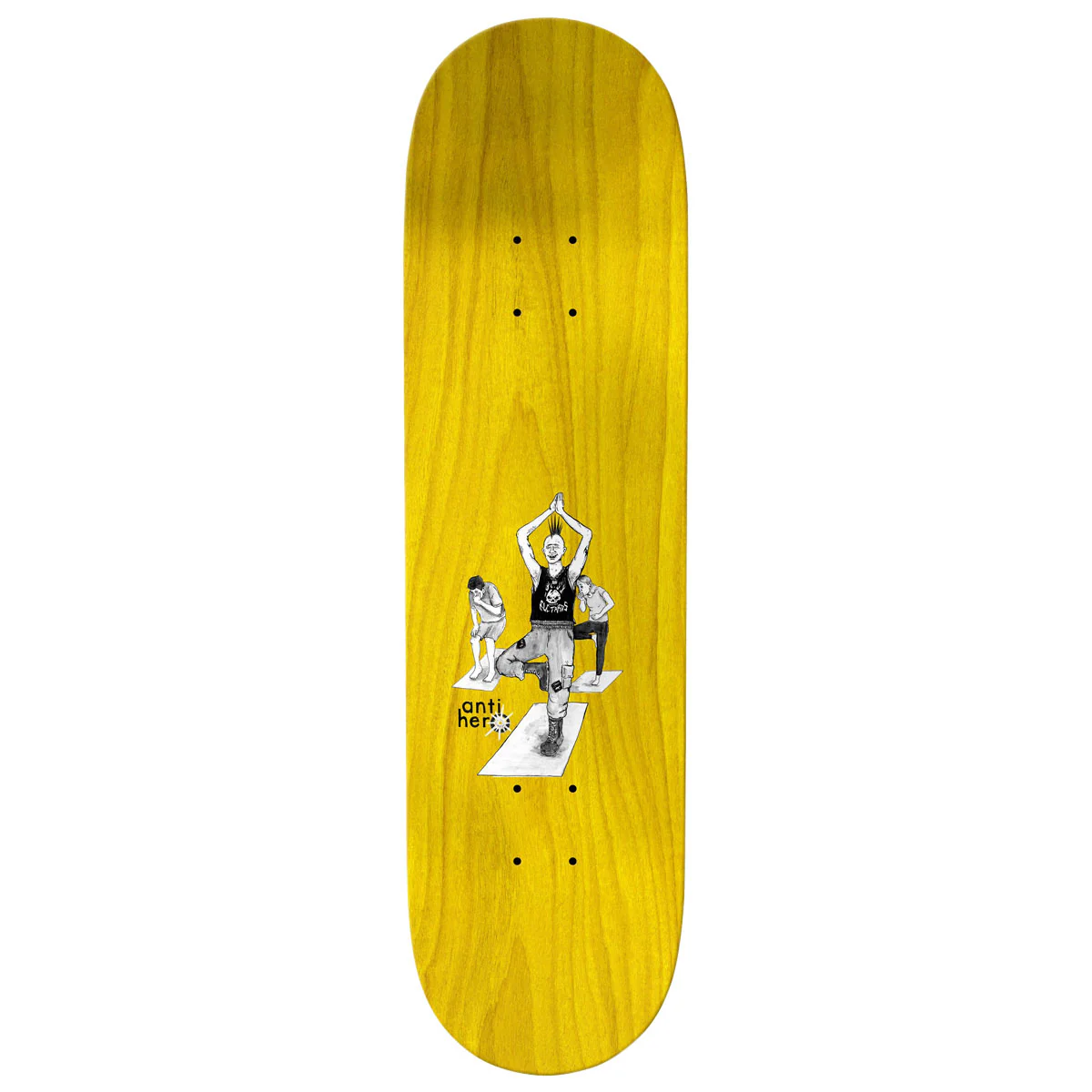 Anti-Hero Daan I Farted In Yoga Class Skateboard Deck - 8.38" - Image 2