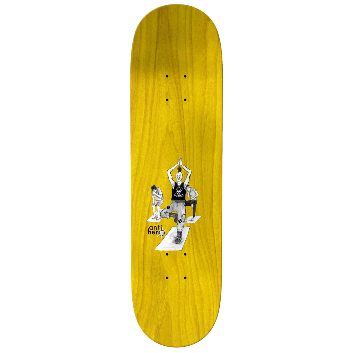 Anti-Hero Doobie I Farted In Yoga Class Skateboard Deck - 8.69" - Image 2