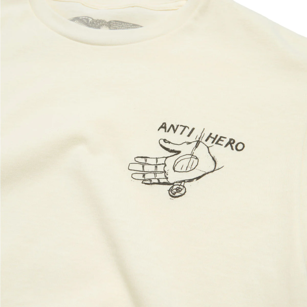 Anti-Hero Expressions Hand T-Shirt - Heather Cream - Image 2