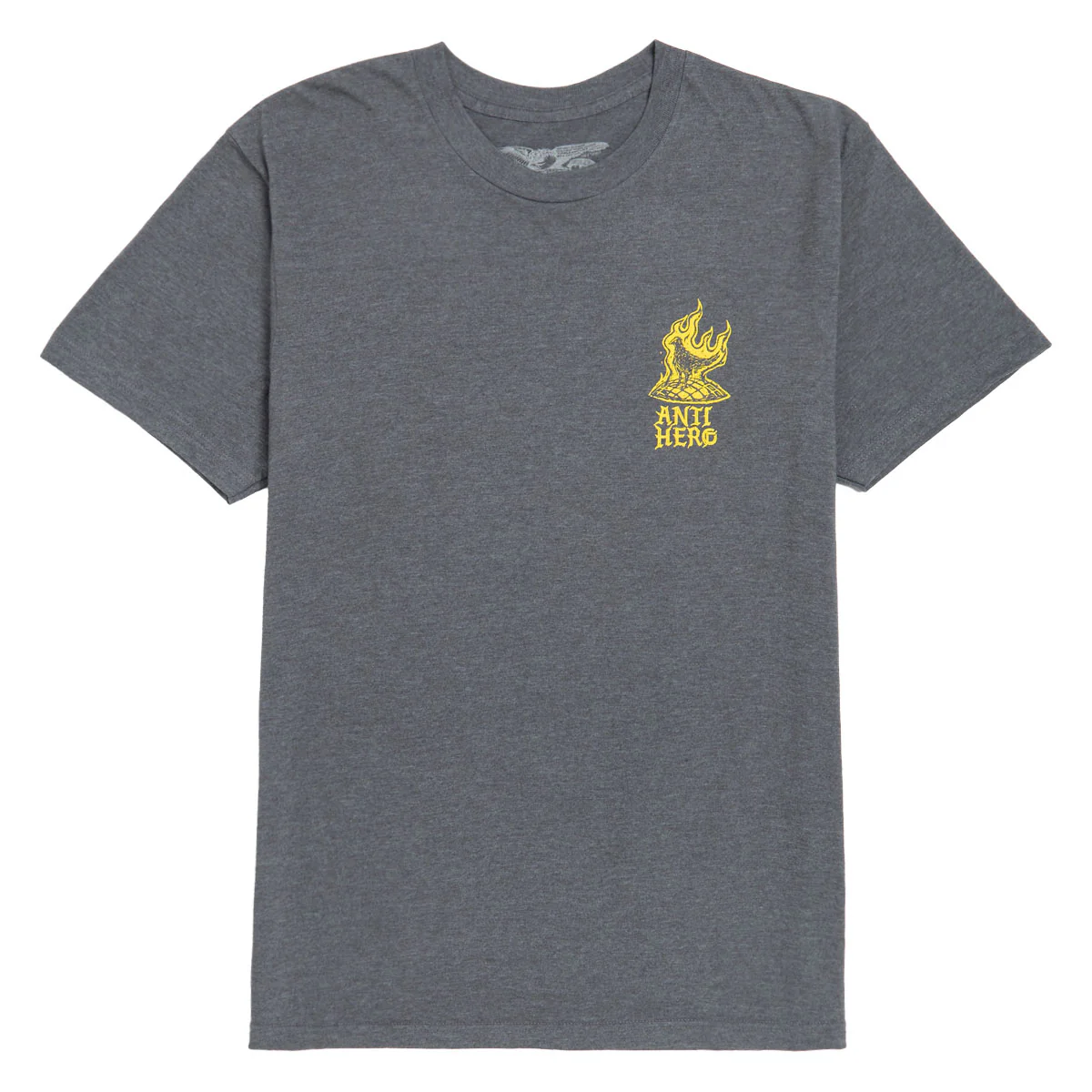 Anti-Hero Fireside T-Shirt - Heather Asphalt - Image 2