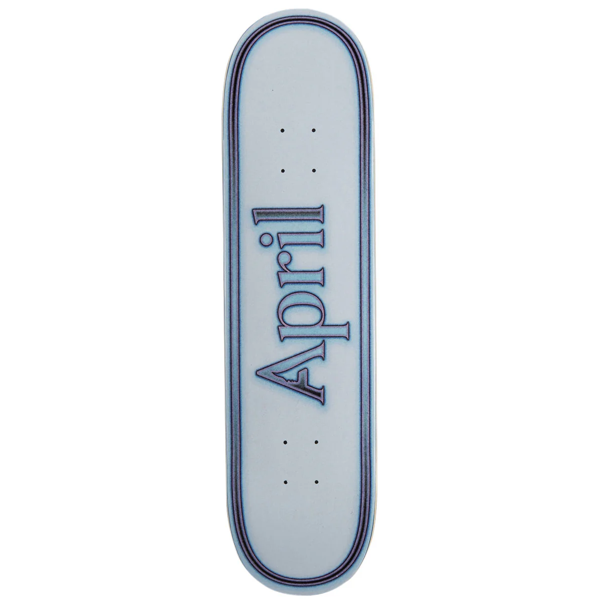 April OG Logo Skateboard Deck - Uni - 8.00"