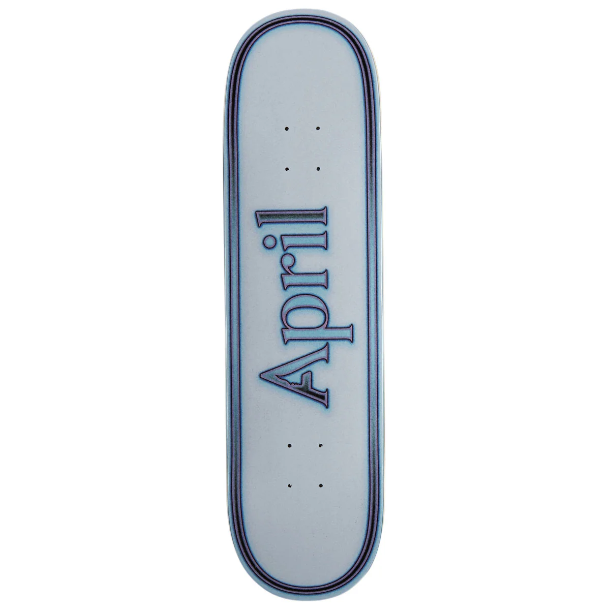 April OG Logo Skateboard Deck - Uni - 8.38"