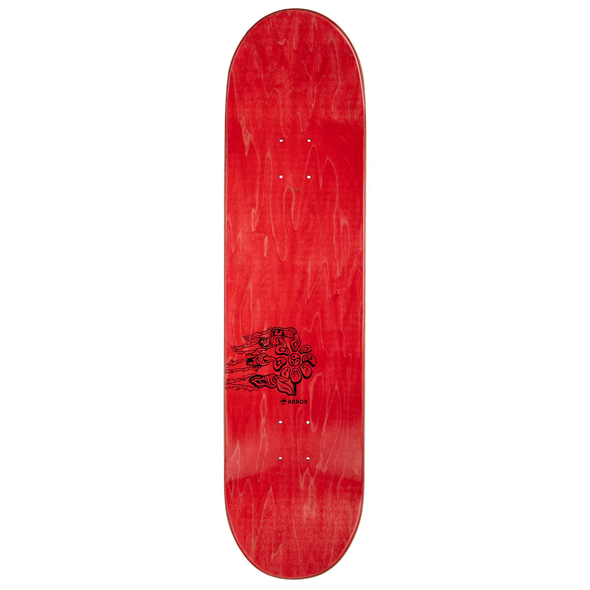 Arbor Alec Majerus Lucky Dragon Skateboard Deck - Black - 8.25" - Image 2