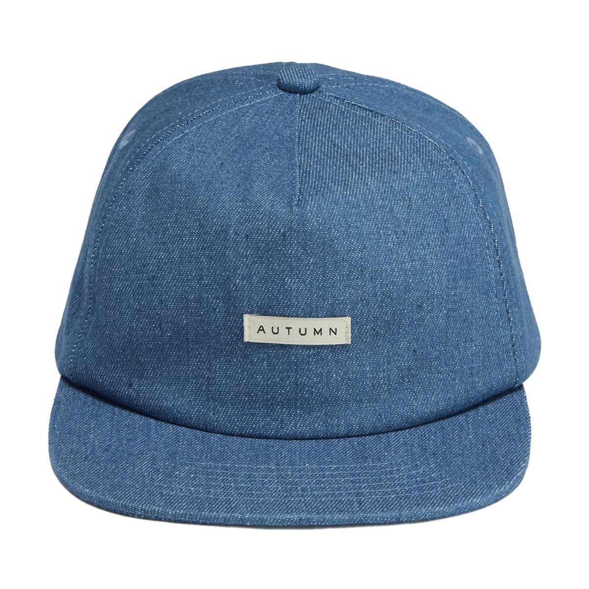 Autumn Mixed 5 Panel Hat - Denim - Image 2