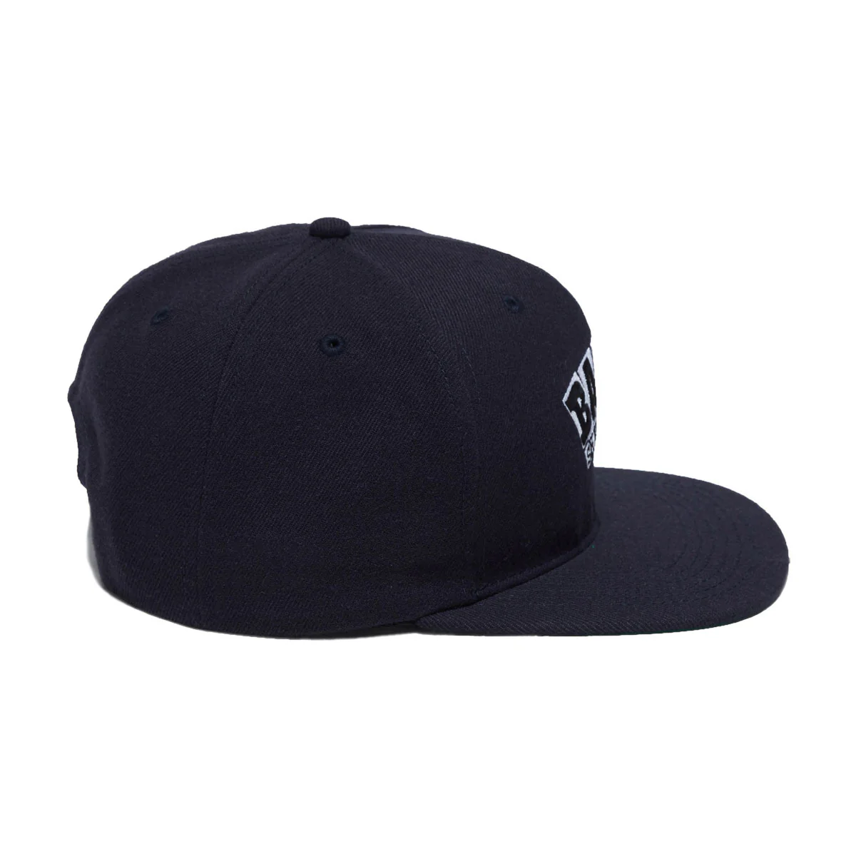 Baker Arch Logo Snapback Hat - Navy - Image 3