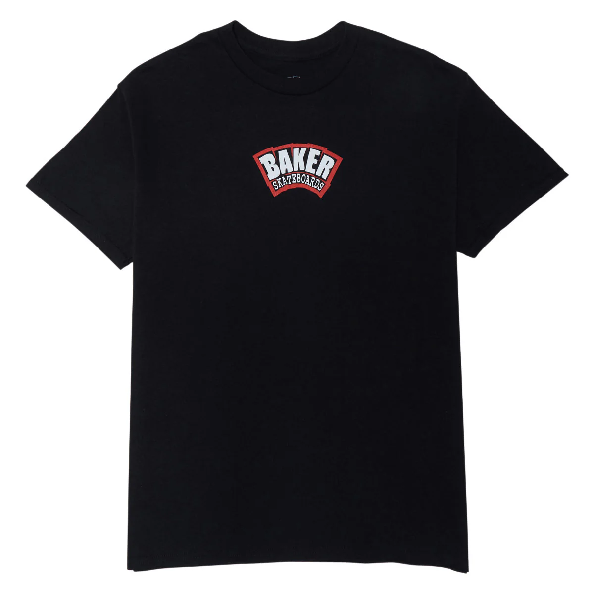 Baker Arch Logo T-Shirt - Black/Red