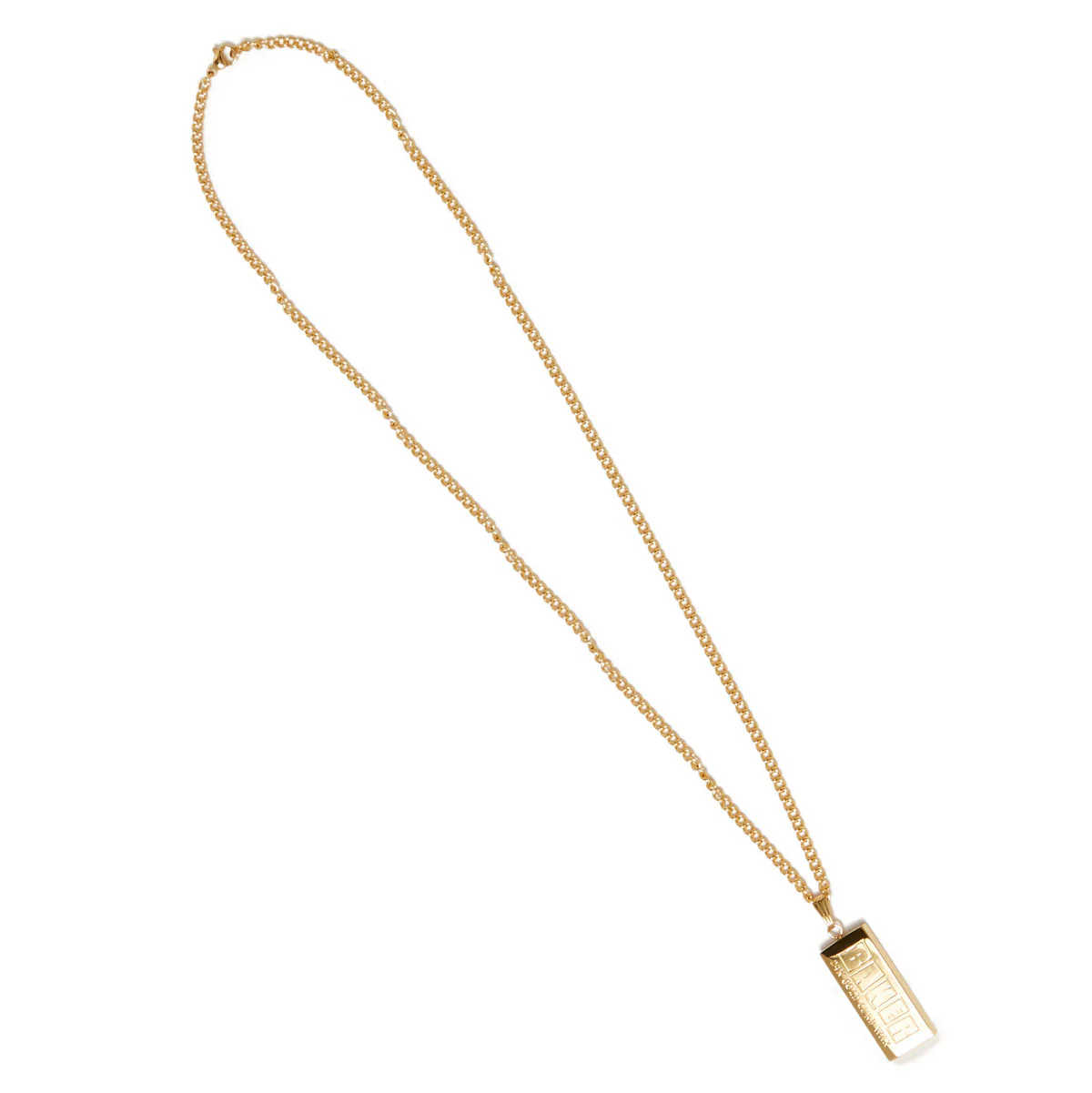 Baker Curb Wax Necklace - Gold - Image 2