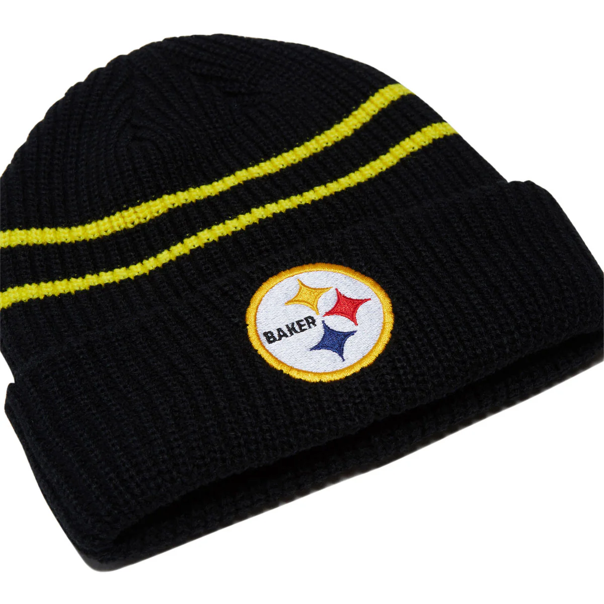 Baker Stealing Beanie - Black/Yellow - Image 2