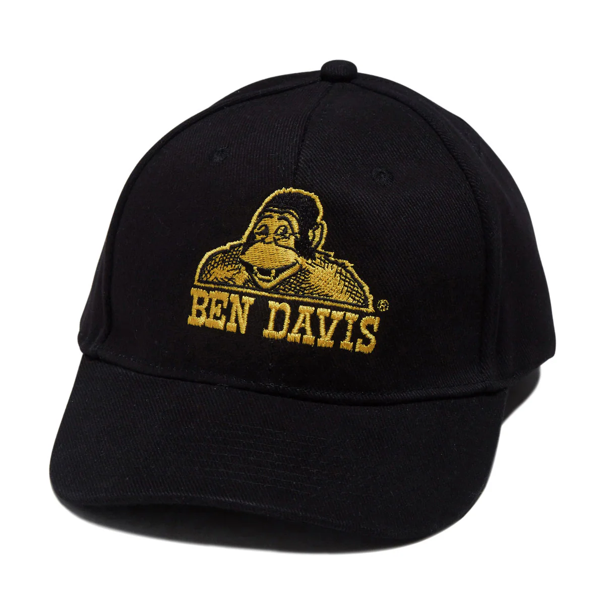 Ben Davis Baseball Hat - Gold Embroidery