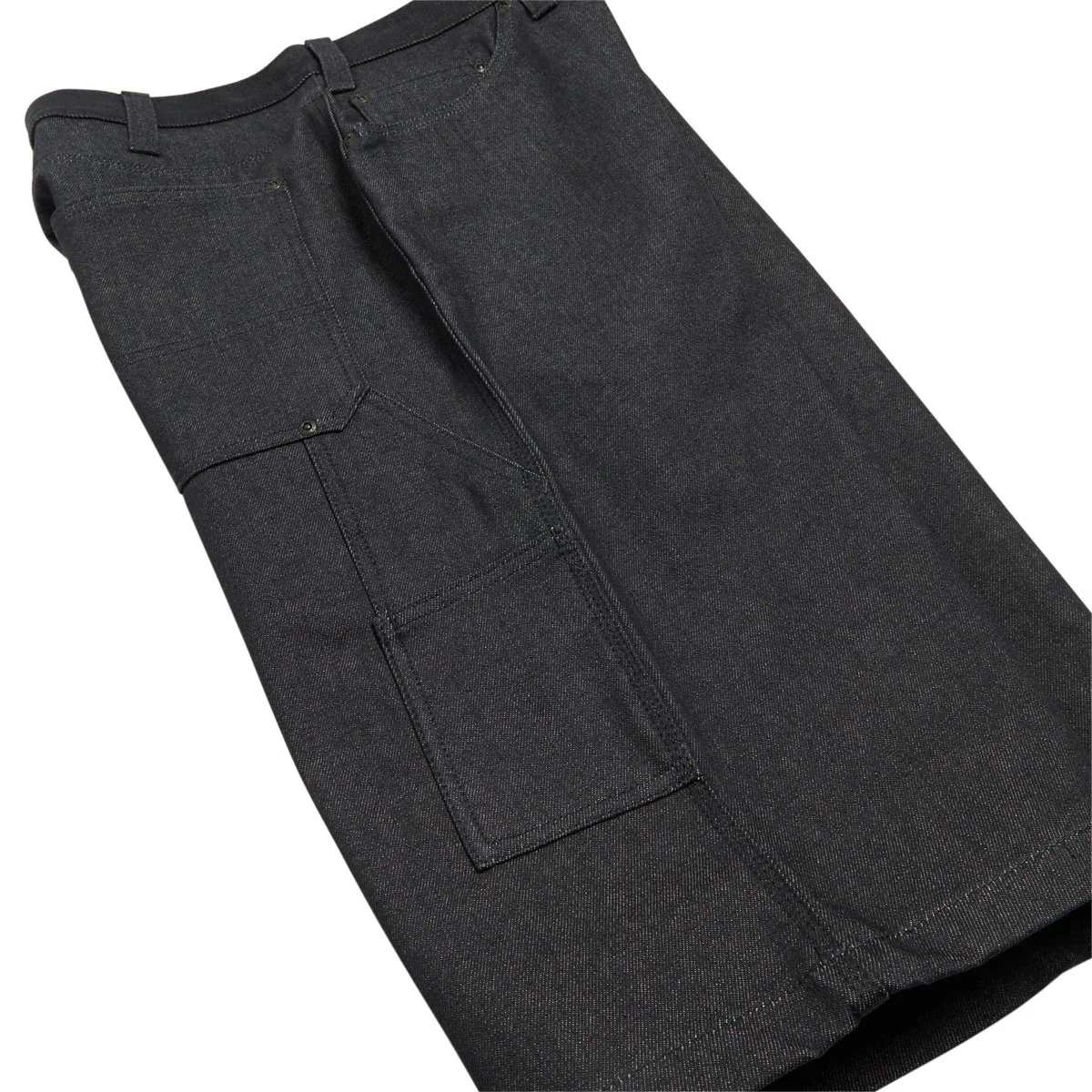 Ben Davis Carpenter Shorts - Charcoal Denim - Image 4