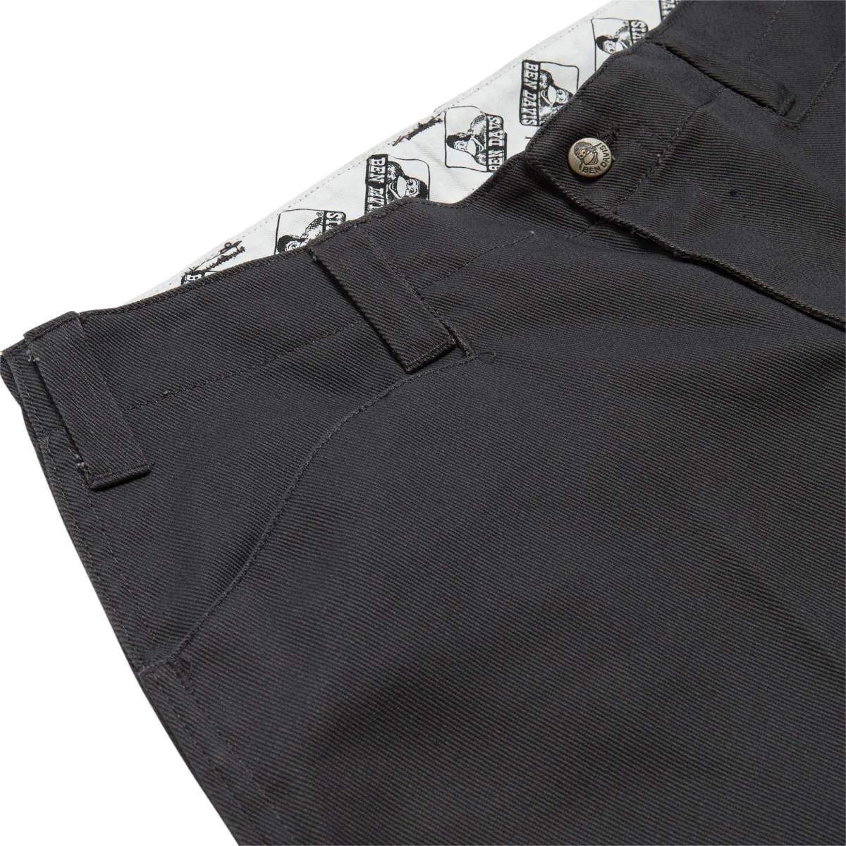Ben Davis Original Ben's Shorts - Charcoal - Image 3