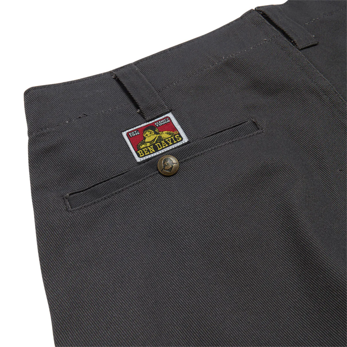 Ben Davis Original Ben's Shorts - Charcoal - Image 4