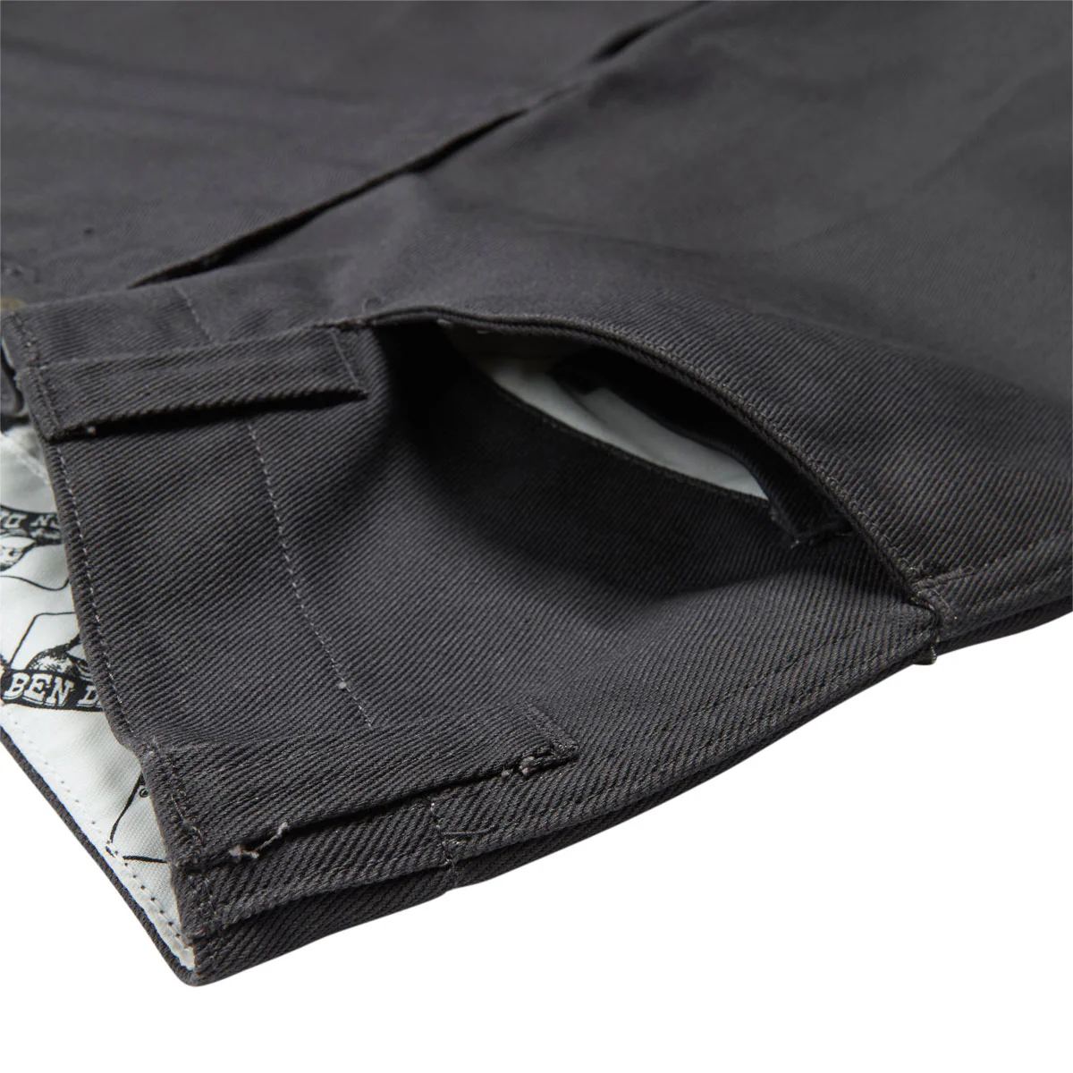 Ben Davis Original Ben's Shorts - Charcoal - Image 5