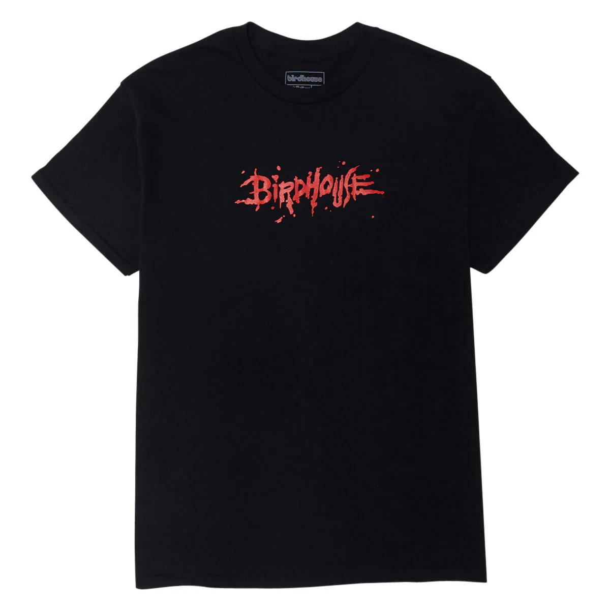Birdhouse Splatter T-Shirt - Black