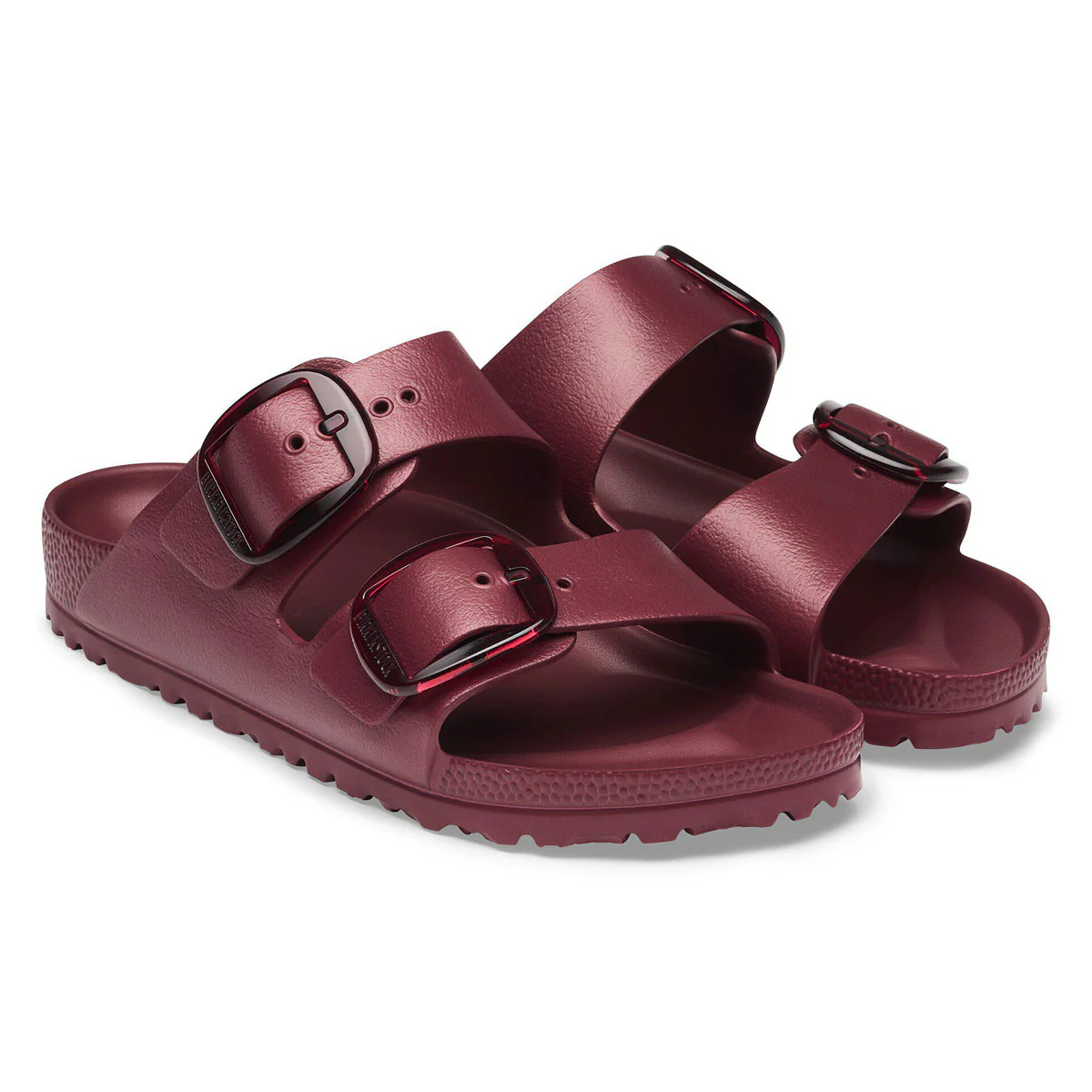 Birkenstock Womens Arizona Big Buckle EVA Sandals Shoes - Zinfandel - Image 2