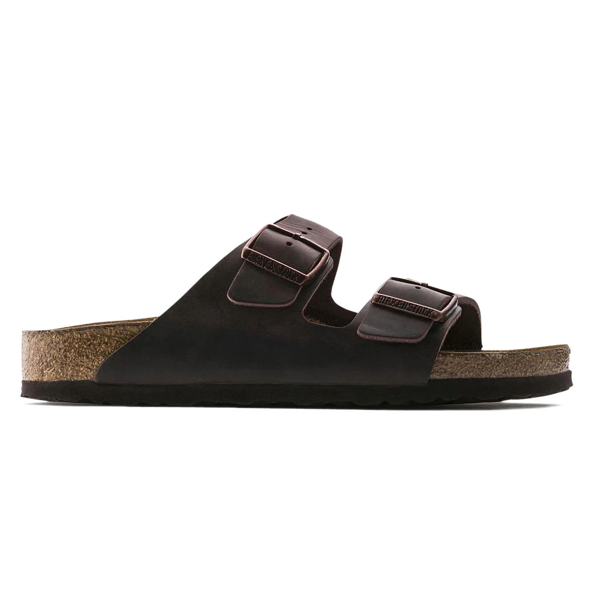 Birkenstock Womens Arizona Soft Footbed Sandals Shoes - Habana Oiled Leather