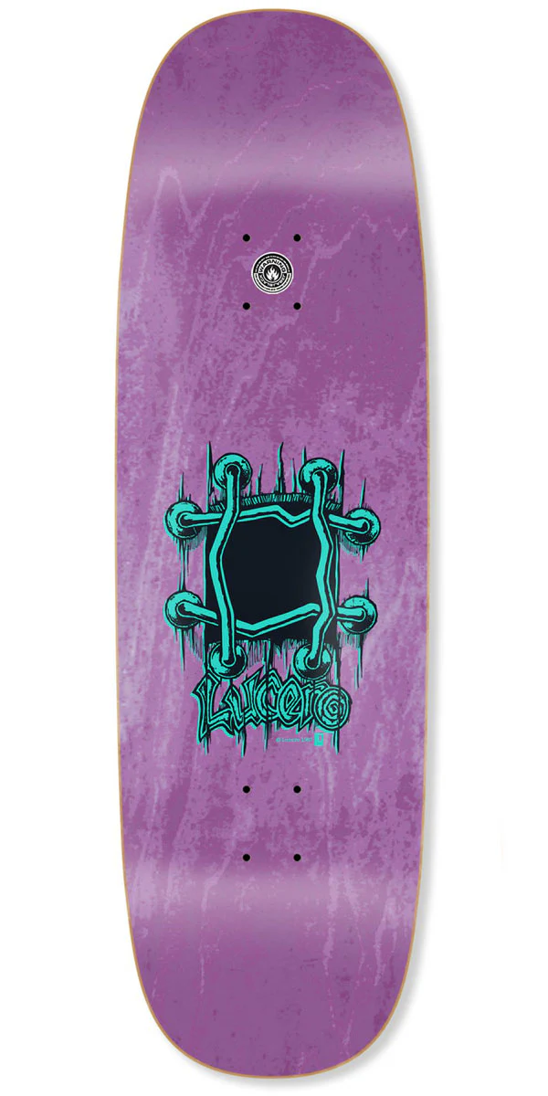 Black Label John Lucero X2 Tugboat Shape Skateboard Complete - 9.50" - Image 2
