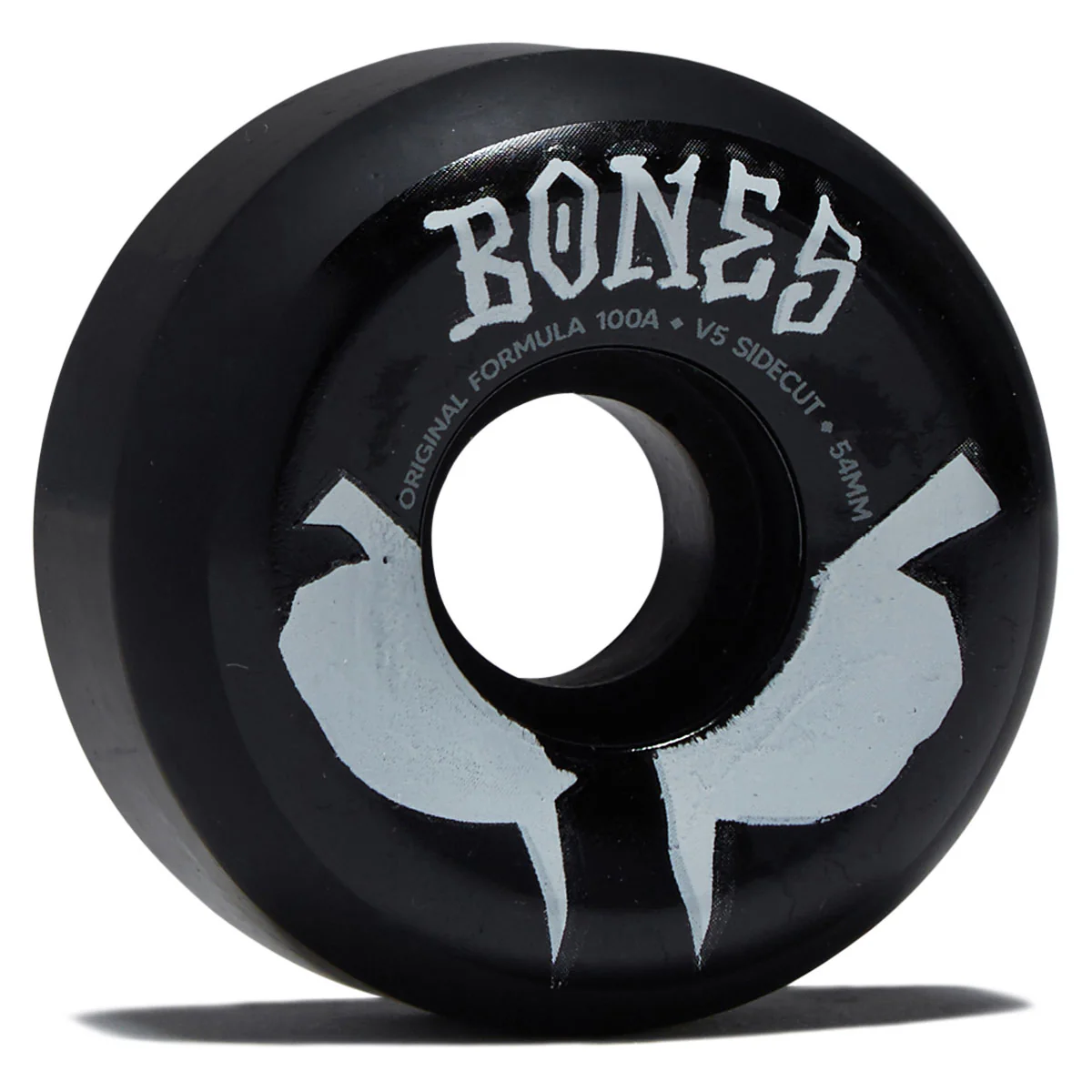 Bones 100s Sidecuts 100a V5 Sidecut Skateboard Wheels - Black 2026 - 54mm