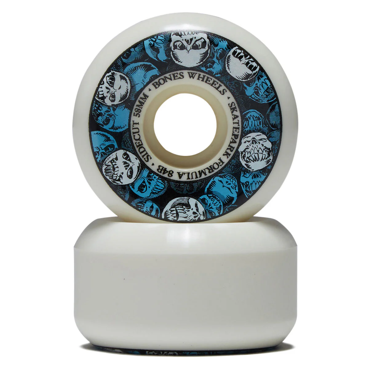 Bones SPF Sidecuts 104a V5 Sidecut Skateboard Wheels - 58mm - Image 2