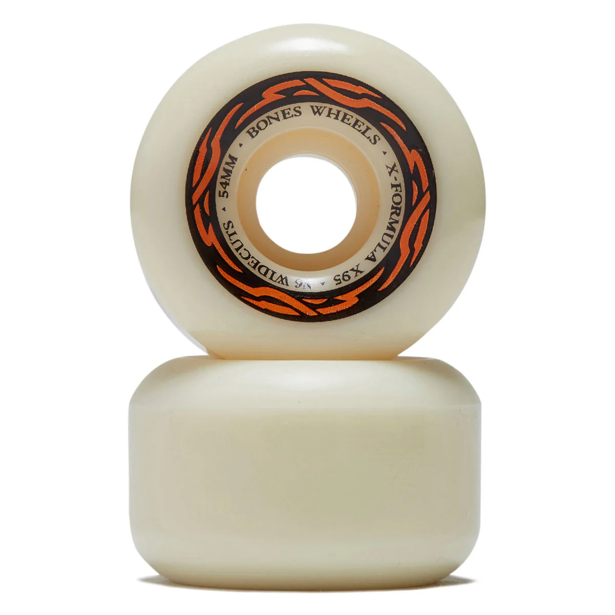 Bones X-Formula Widecuts 95a V6 Wide-Cut Skateboard Wheels - 54mm - Image 2