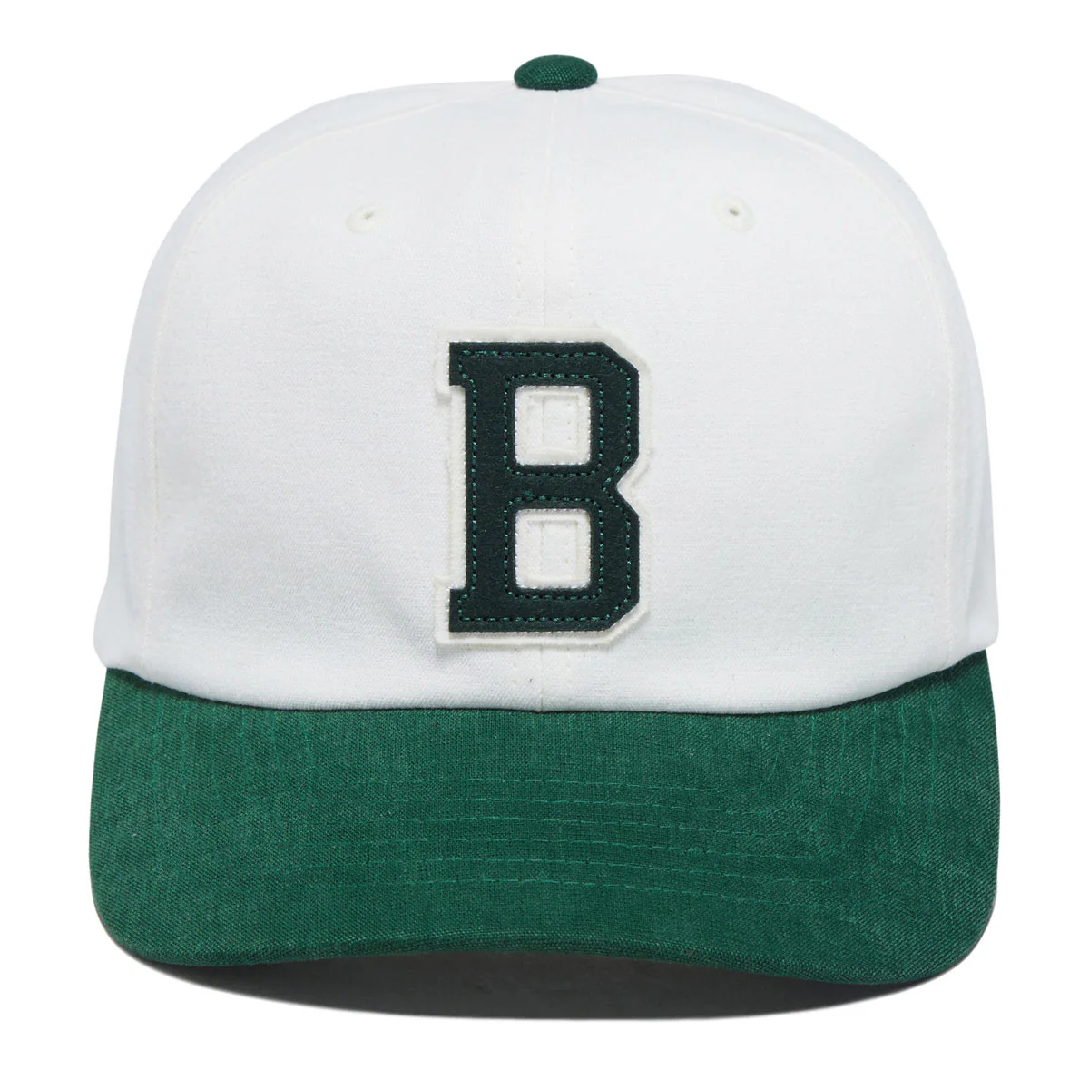 Brixton Big B MP Hat - Off White/Primal Green - Image 2