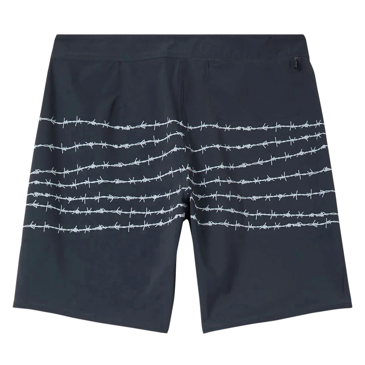 Brixton Blitz 19" Boardshorts - Black/Barb Wire - Image 2