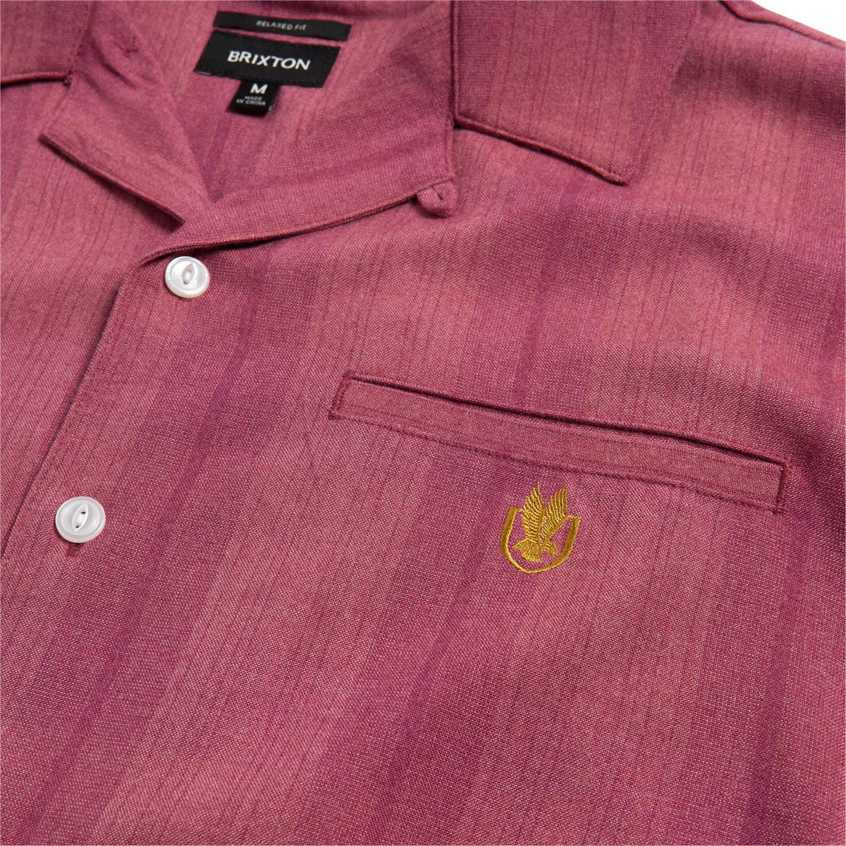 Brixton Century Woven Shirt - Pink Shadow Plaid - Image 2