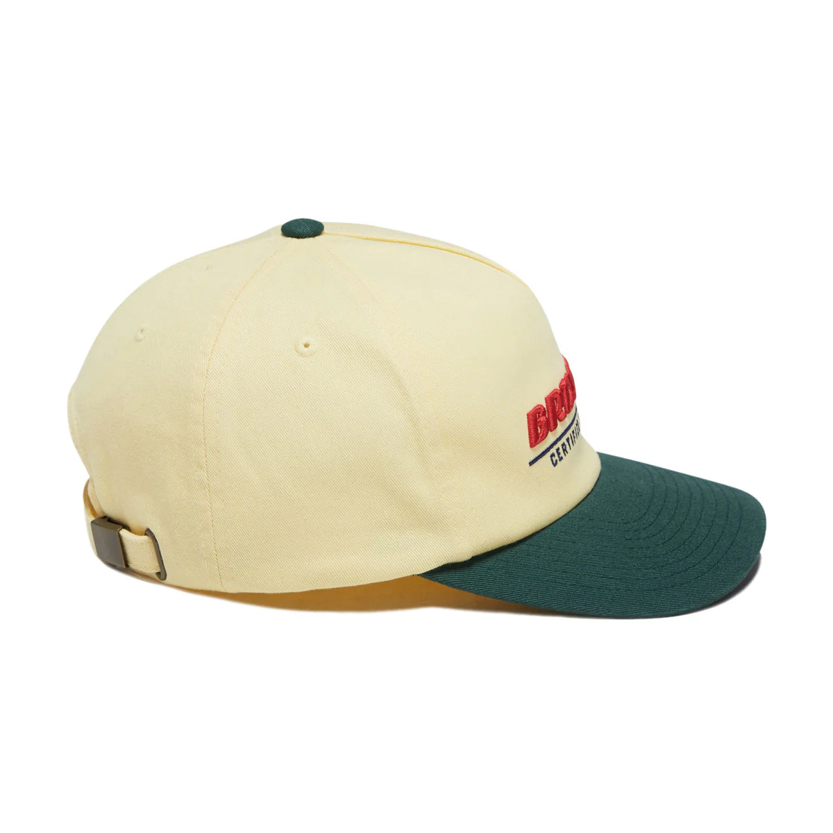 Brixton Certified LP Adj Hat - Washed Celestial Yellow/Mediterranean Teal - Image 3