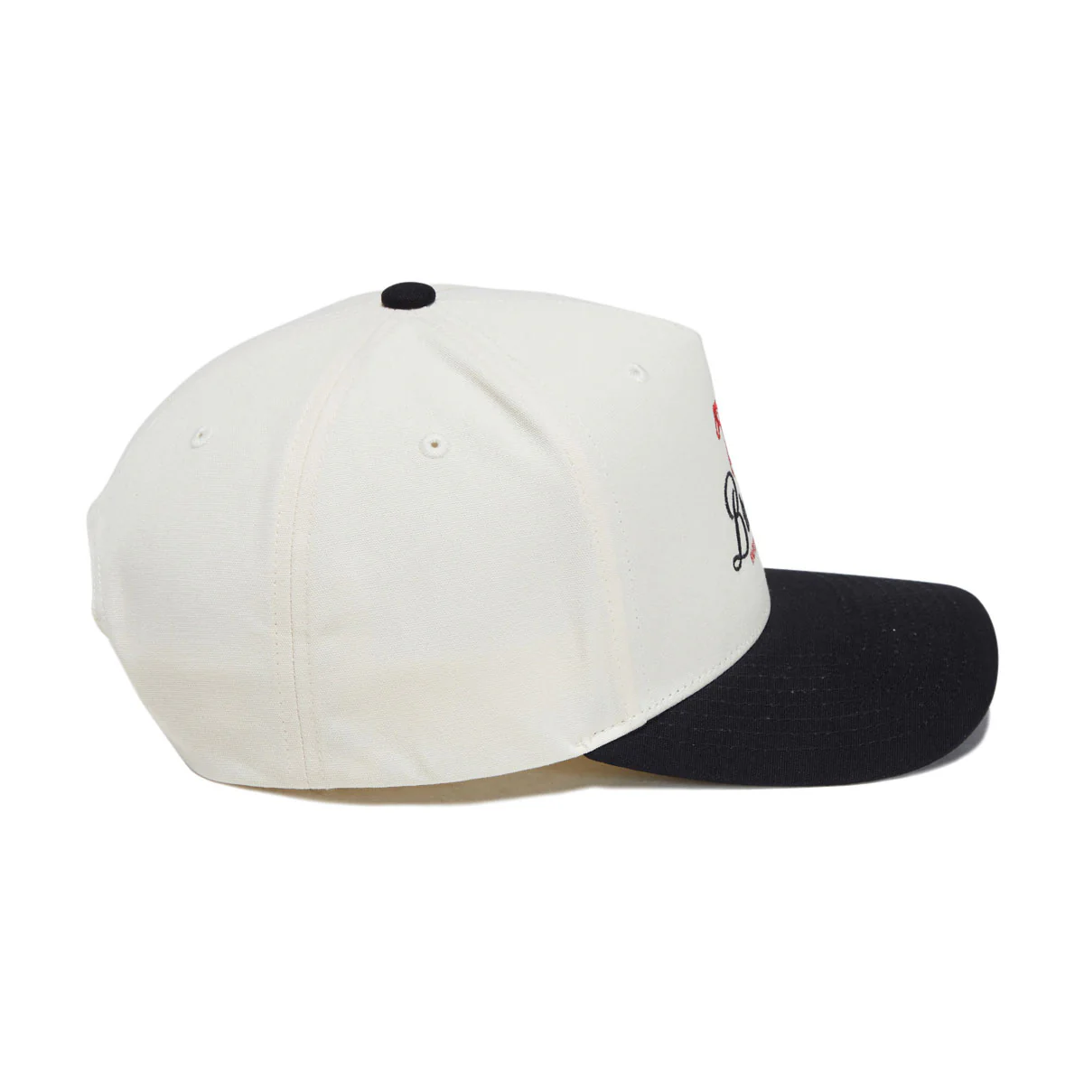 Brixton Good Times C Mp Snapback Hat - Black/Whitecap - Image 3