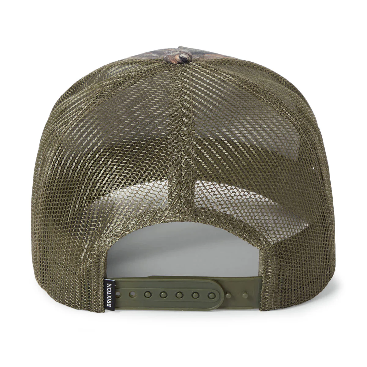 Brixton Hubal C Np Mp Trucker Hat - Tree Camo/Olive - Image 2