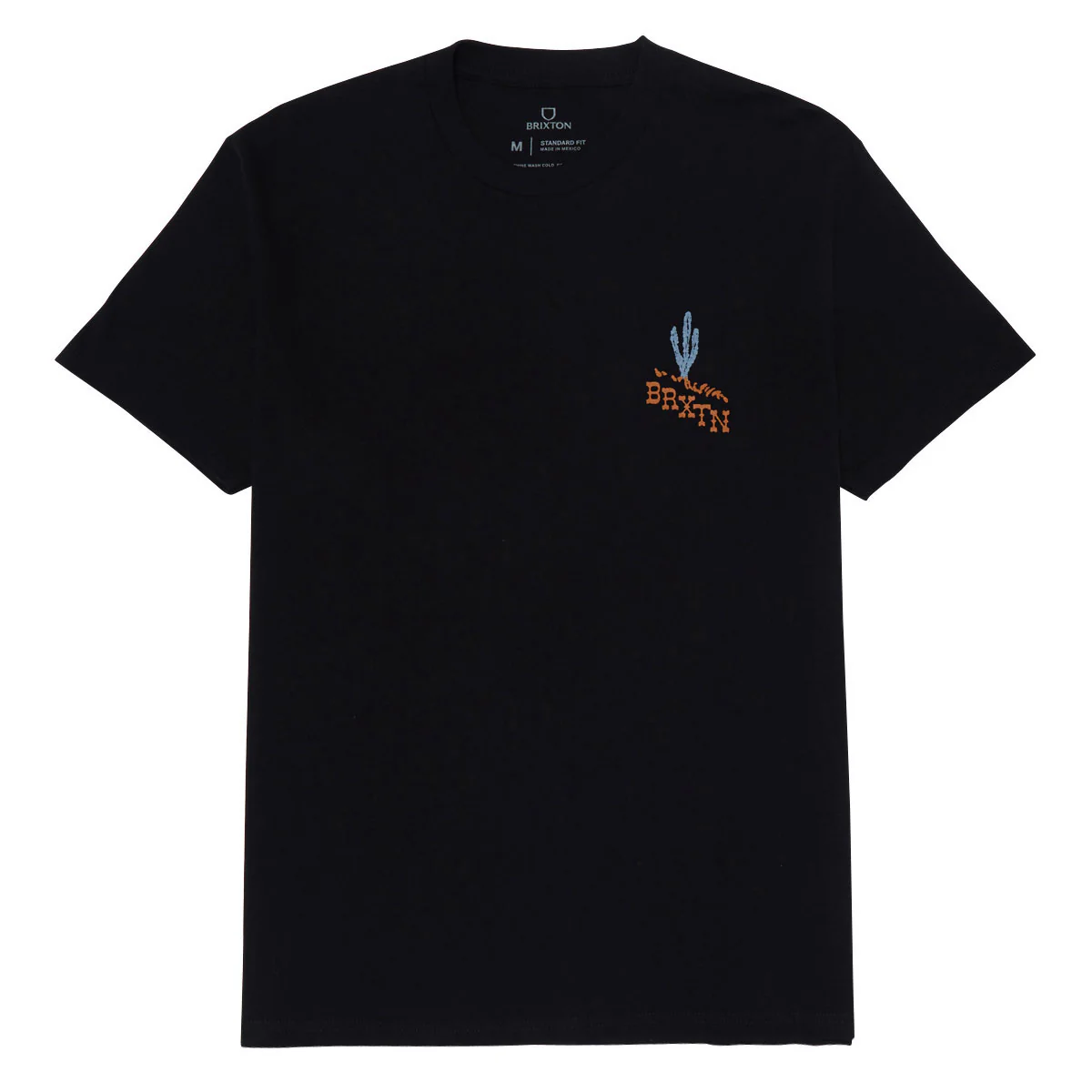 Brixton Keslo T-Shirt - Black - Image 2