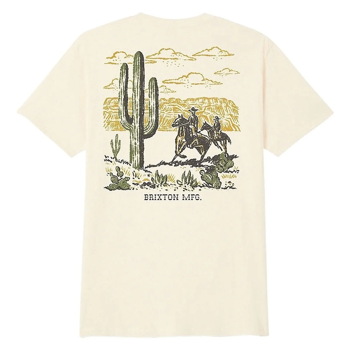 Brixton Keslo T-Shirt - Cream