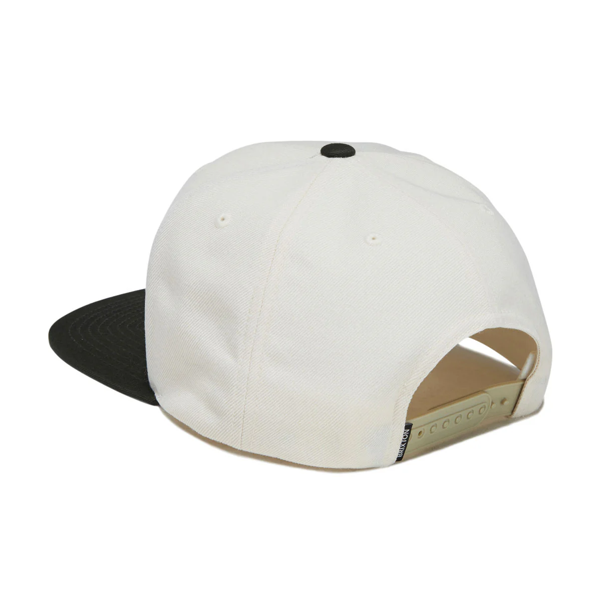 Brixton Oath III Snapback Hat - Wax Paper/Dark Olive - Image 2