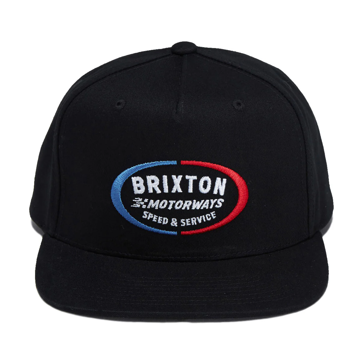 Brixton Rhett MP Snapback Hat - Black - Image 2