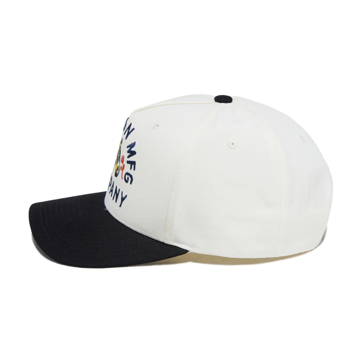 Brixton Trophy Horse C Netplus MP Snapback Hat - Black/Off White - Image 4