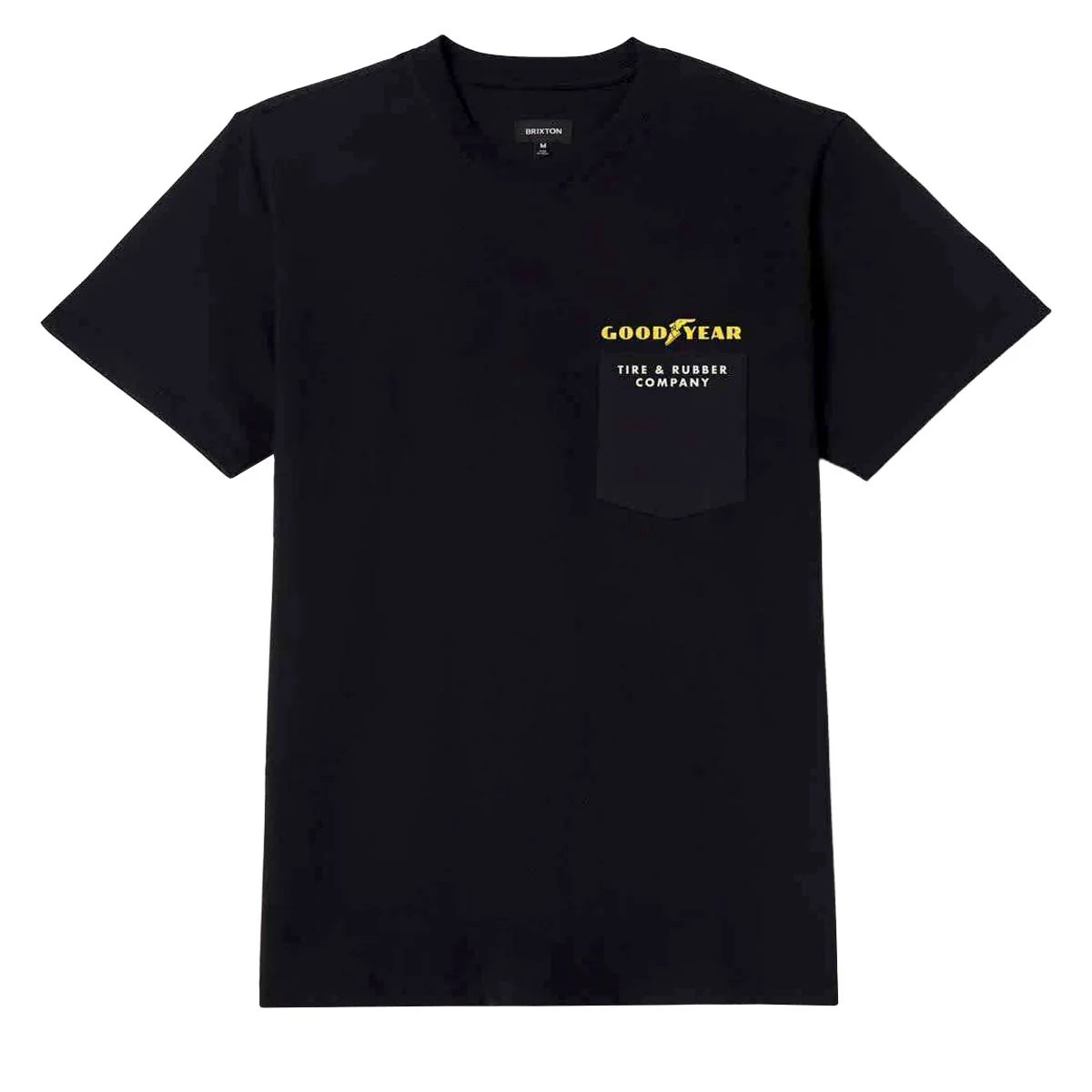 Brixton x Goodyear Service Pocket T-Shirt - Black