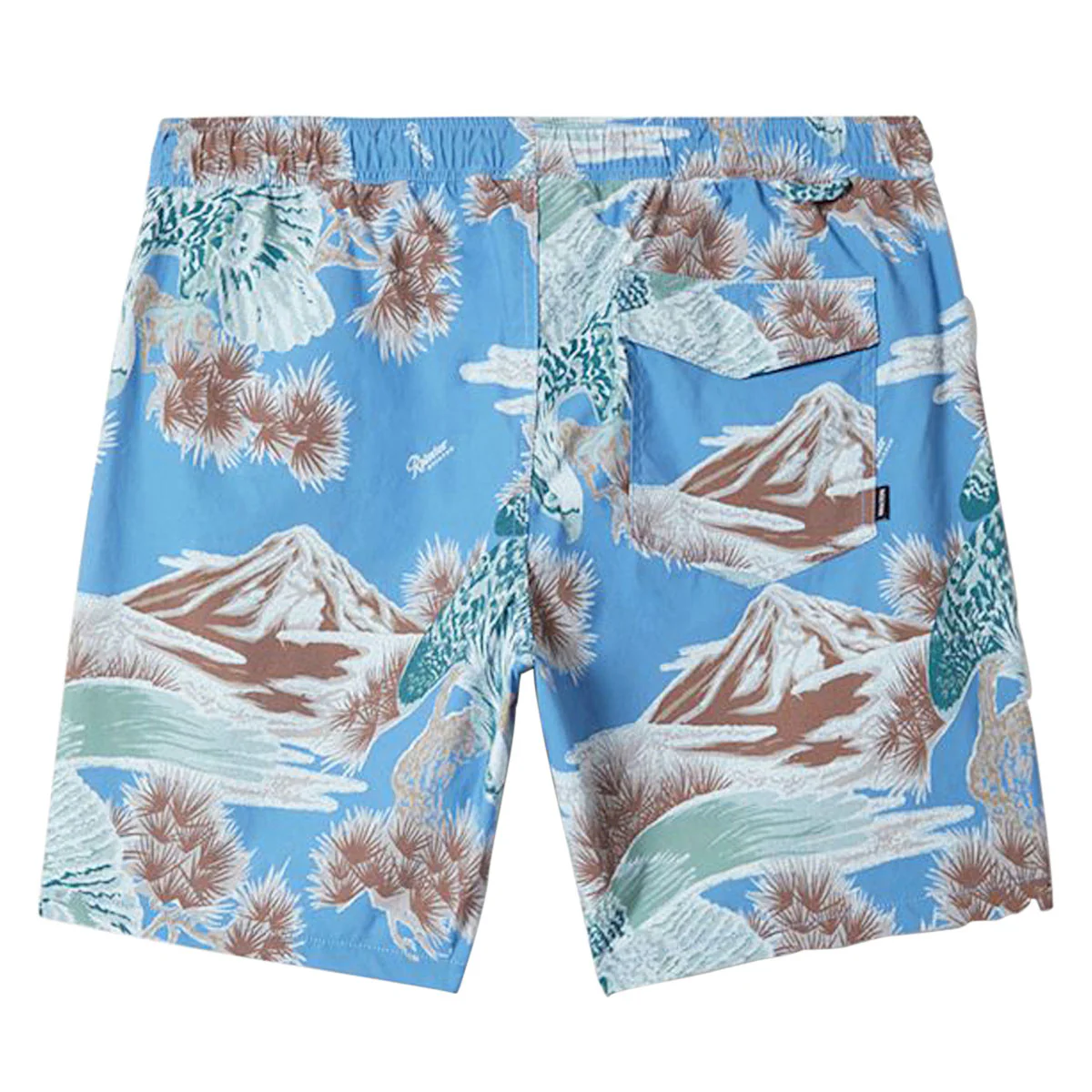 Brixton x Rainier Everyday Hybrid 7" Shorts - Blue Sky Rainier - Image 2