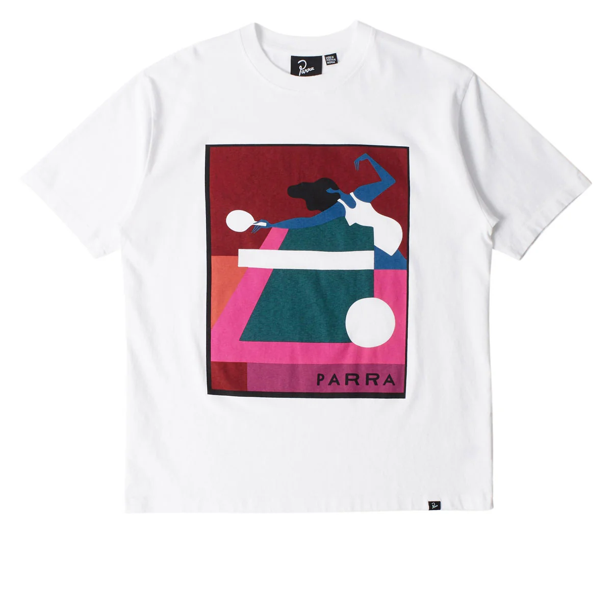 By Parra Ping Ponged T-Shirt - White