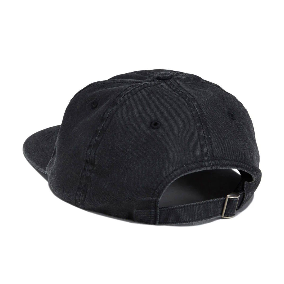 By Parra Signature 6 Panel Hat - Black Twill - Image 2