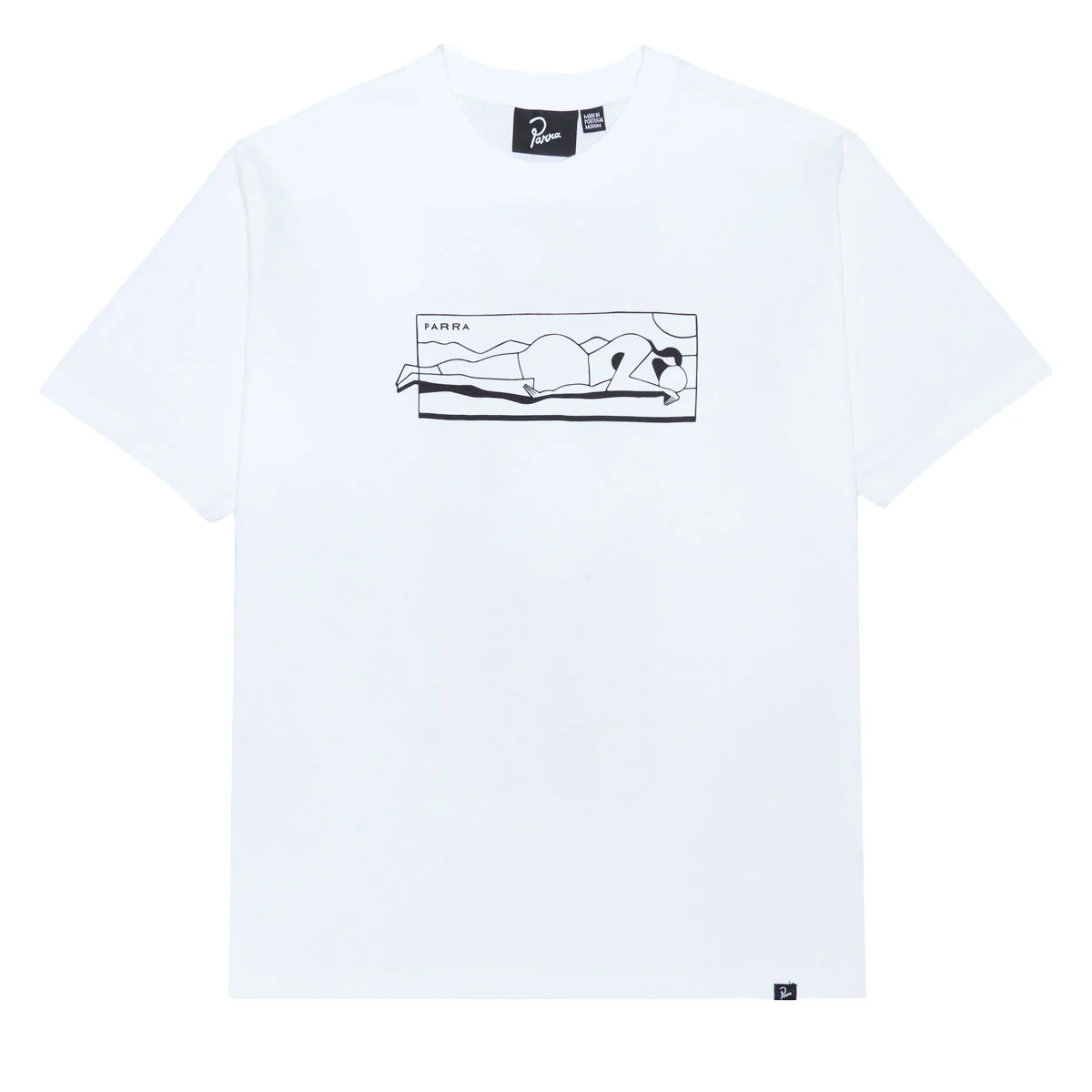 By Parra Vertical Thoughts T-Shirt - White