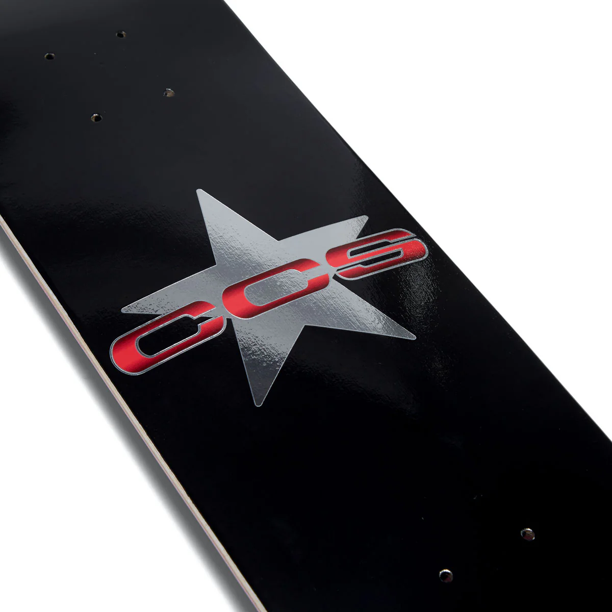 CCS 97 Star Mini Skateboard Complete - Silver/Red - Image 5