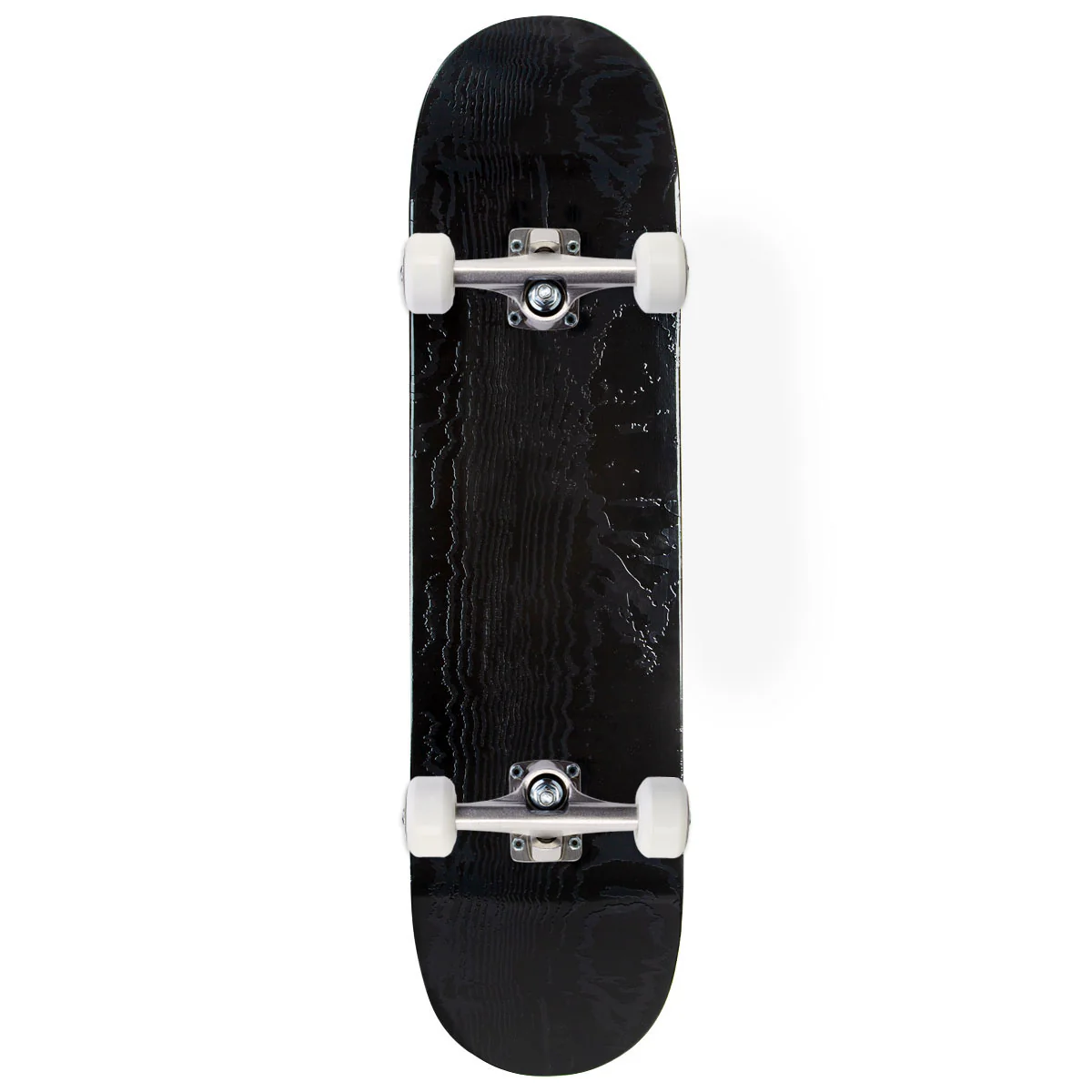 CCS Amoir Libre Embossed Skateboard Complete - Black - 7.75"