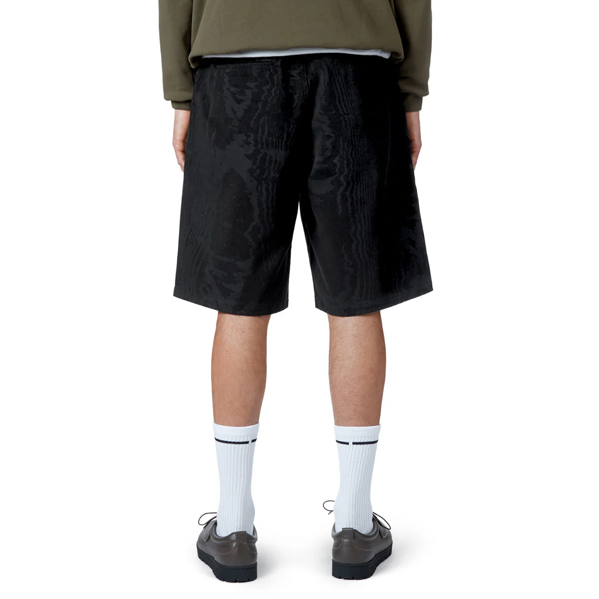 CCS Amoir Libre Pleated Shorts - Black Distortion - Image 4